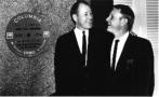 Gold record ceremony for "Somewhere My Love", with Jay Meyer